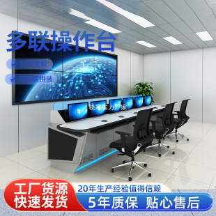 Security Monitoring Console, Network Command, Multi-Function Monitoring Room, Multi-Link Dispatch Console, Three-Link Monitoring Room Console