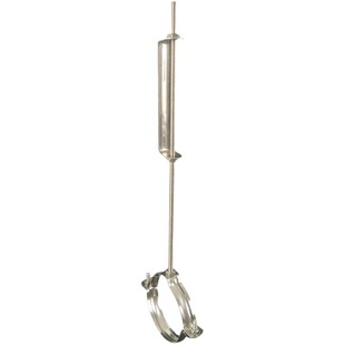 V6OQ stainless steel elevator drain pipe bracket metal fixed clip smoke exhaust pipe smoke machine hanging pipe fixed card buckle pipe