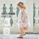 Hickati Baby dress 2025 New Summer Baby Sleeveless Western Style Little Princess Skirt Girls Thin Skirt