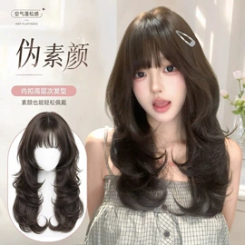 假发长卷发;长直发假发;假发马尾