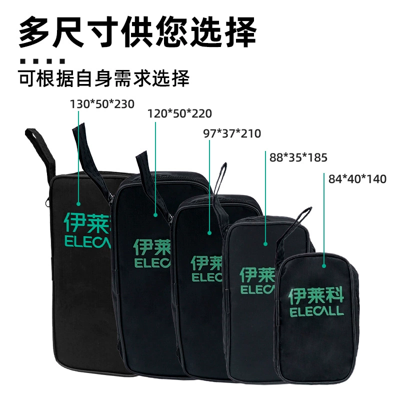 Мультиметр Elaike, клещи-измеритель, сумка Oxford для электрика, инструмент, паяльник, износостойкая сумка для инструментов