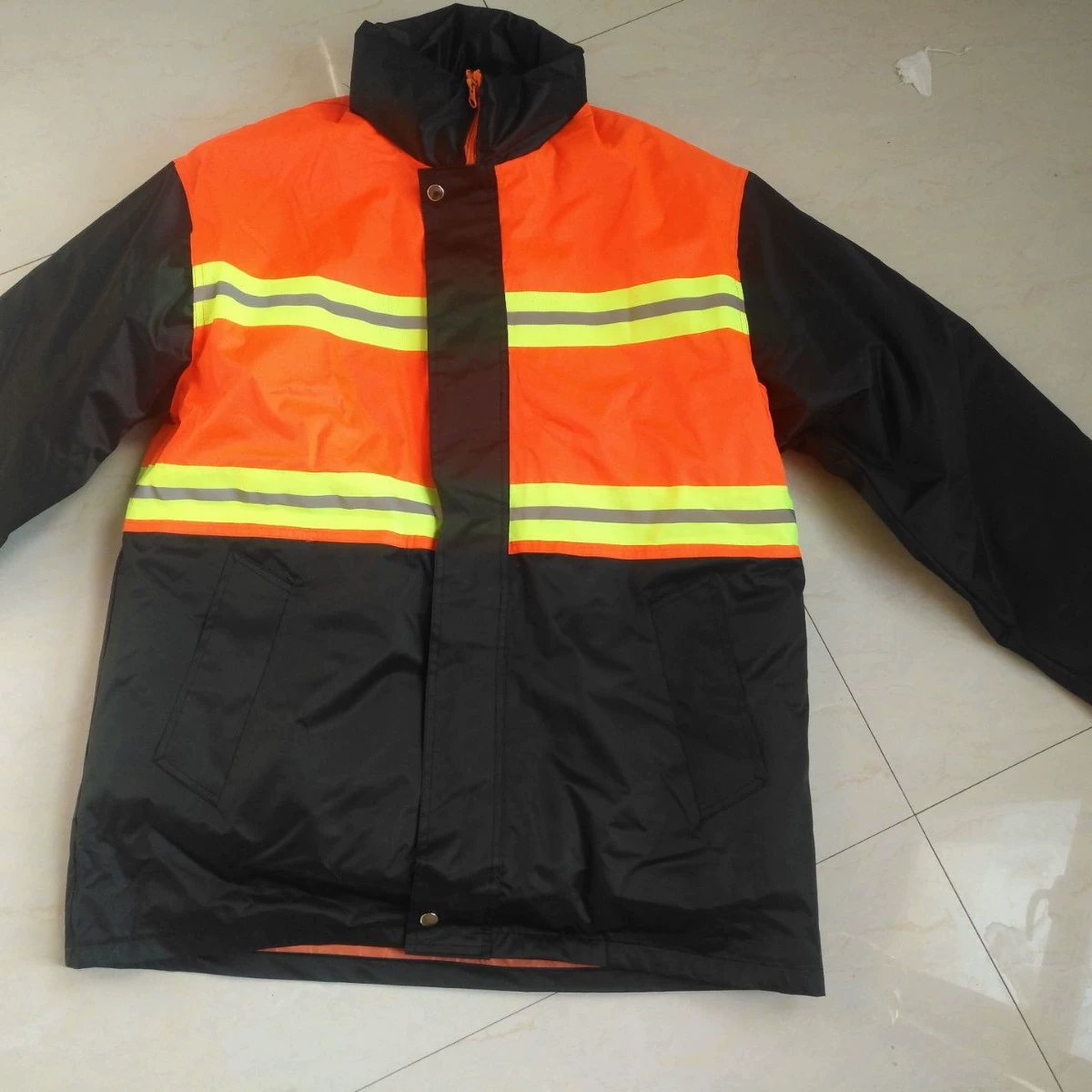 Куртка с хлопковой подкладкой для санитарии Светоотражающее пальто Куртка с хлопковой подкладкой для санитарии Куртка с хлопковой подкладкой