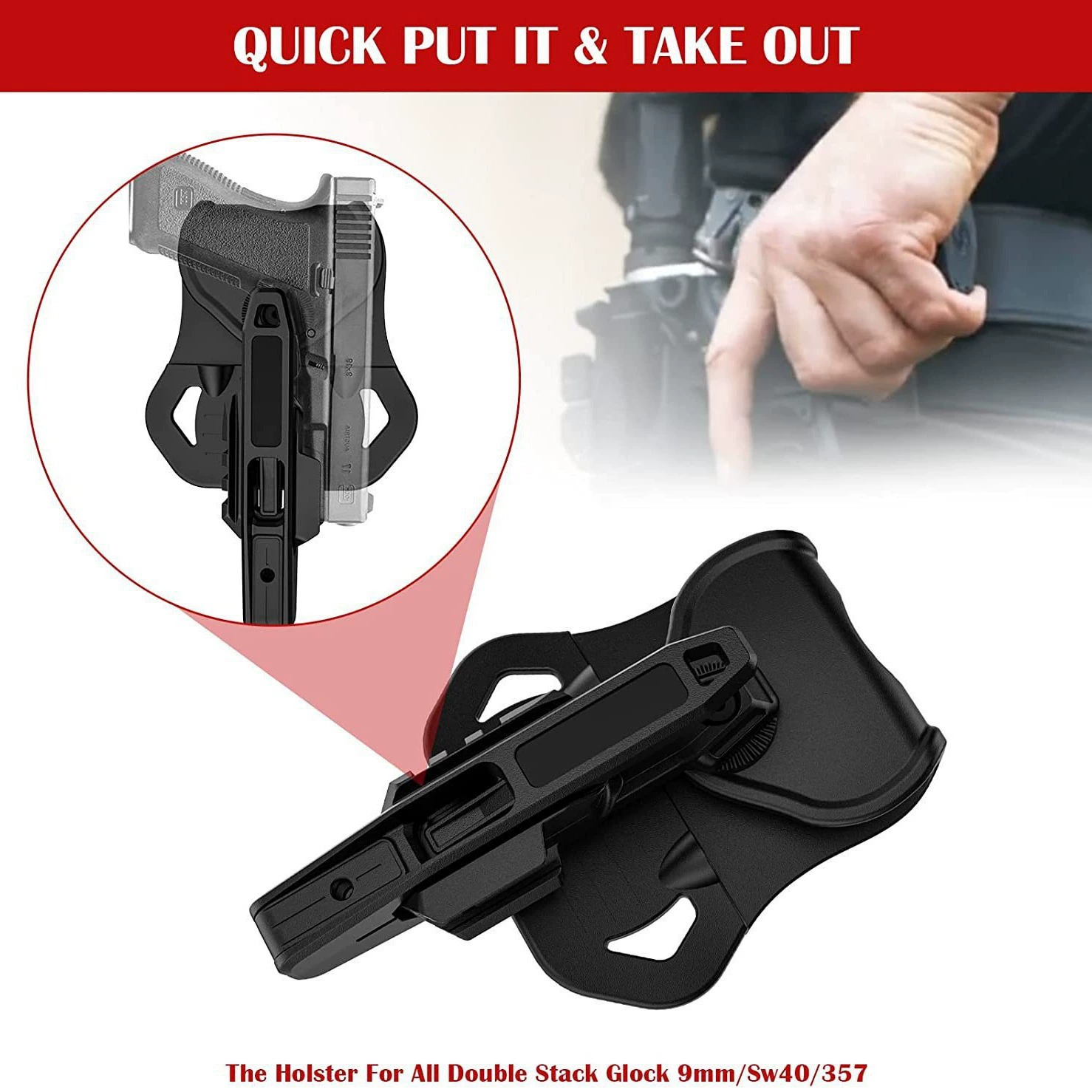 Набор Amazon Glotglade подходит для Glock 9мм/SW40/357-guide винтовая