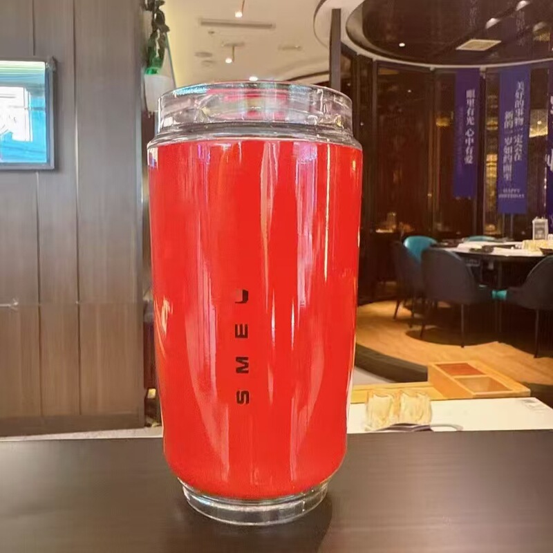 M格家同款随行杯款白色咖啡杯便携水杯不锈钢防漏保温杯semg|undefined