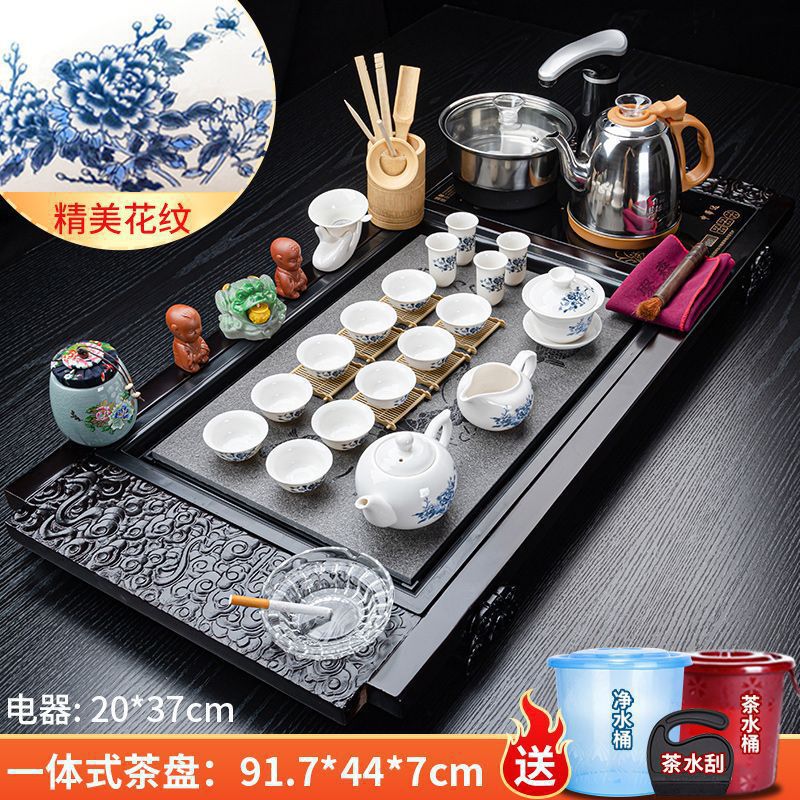 청백백자 + 연못 달빛 도자기석 (전자동 버킷 전달)