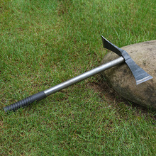 十字镐小洋镐斧锛镐子户外纯钢小号军工铁镐锰钢农用开垦登山镐头