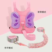 儿童防走丢牵引绳背包 宝宝防走失带牵引绳防丢溜娃背带 厂家直销