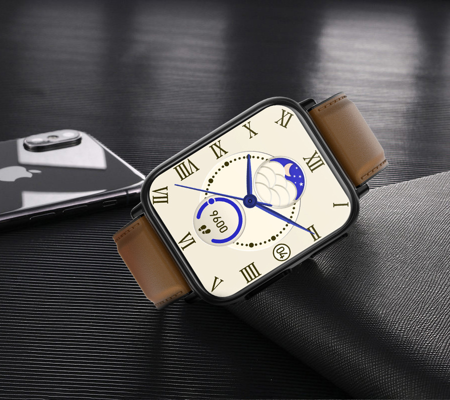 The new cross-border TK10 smartwatch, ECG, heart rate, blood pressure, blood oxygen, body temperature, fitness and health wristband, and incoming call reminder undefined