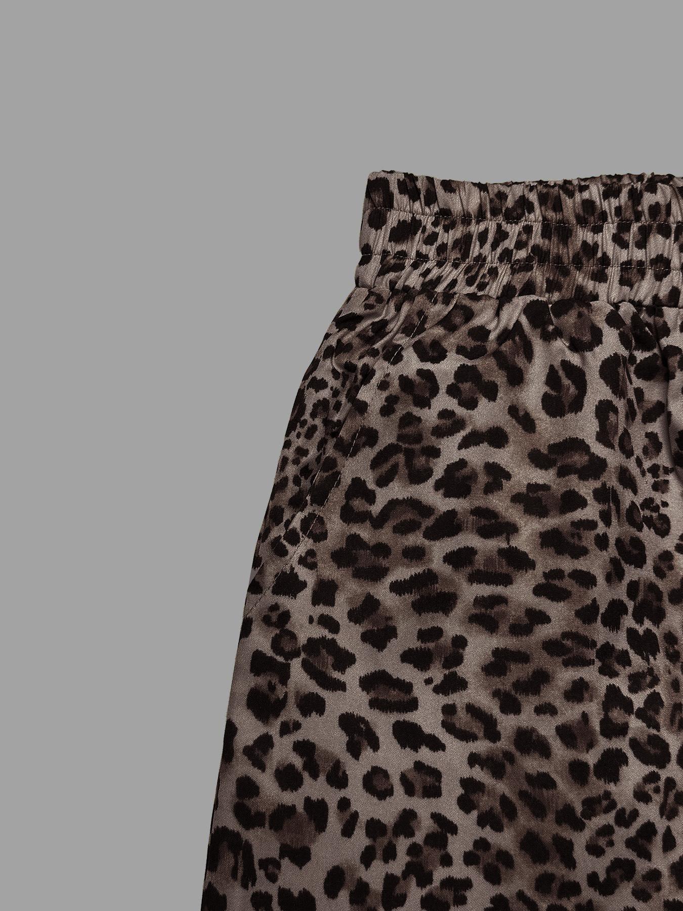 Vida byxor för kvinnor med leopardmönster höst och vinter_voghion.com