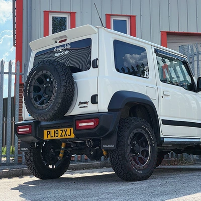 Fixed wind wing new Jimny modified