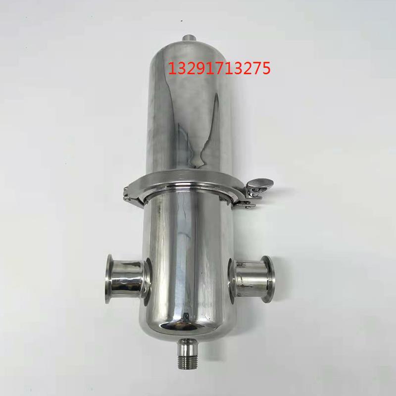 乳品化妆品日化用品管道过滤器304不锈钢精密过滤器除污器