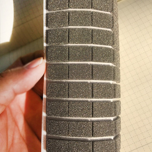Customized All-Round Conductive Sponge Self-Adhesive Shielding Electromagnetic Conductive Fabric Foam Die-Cut Sponge Anti-Electromagnetic Wave