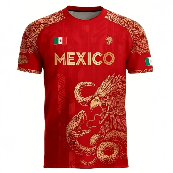 2026 Cross-Border Amazon Sports and Leisure Digital Printed Round Neck Short-Sleeved Jersey Manufacturer Source Wholesale