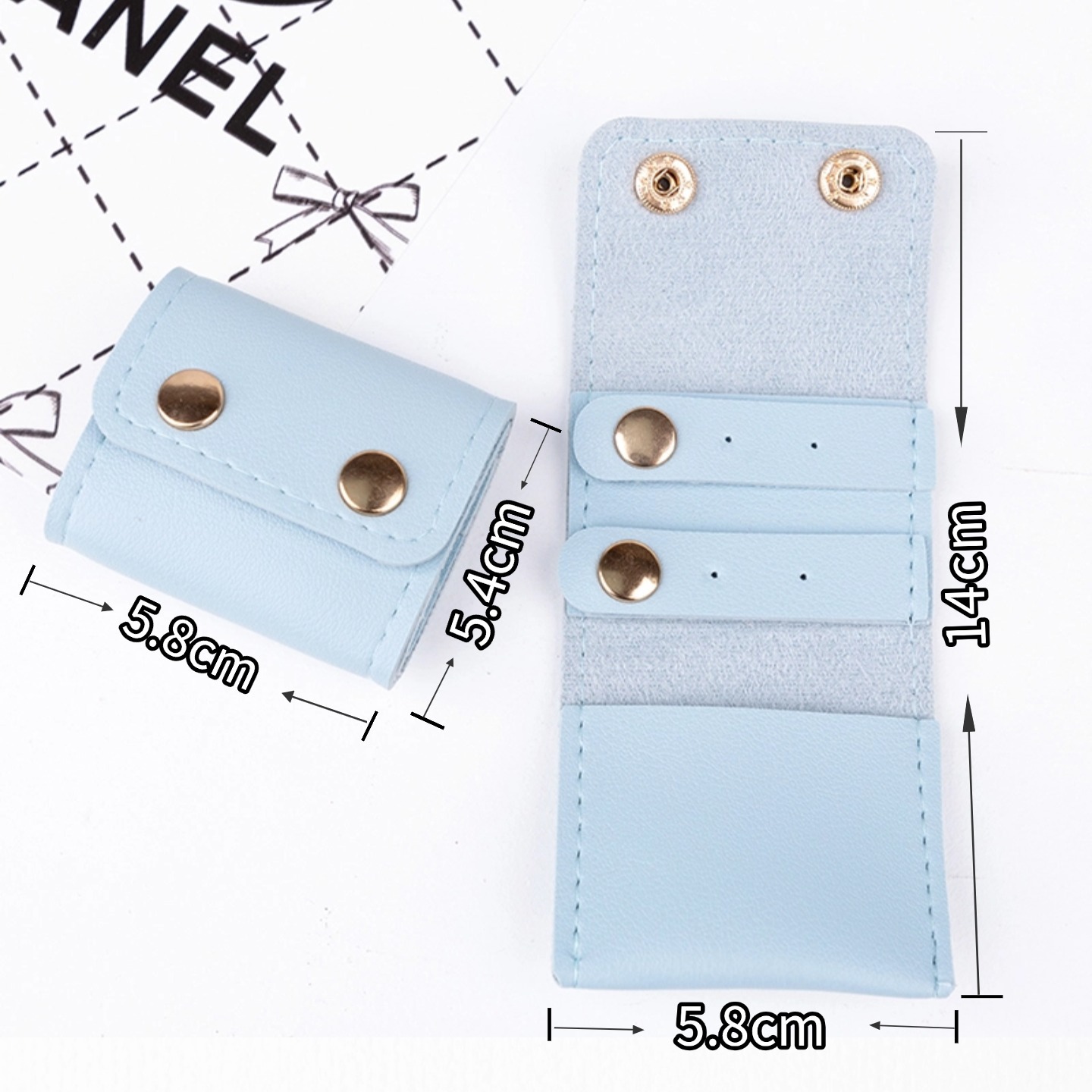 PU Deri Çok Fonksiyonlu Yaratıcı Moda Takı Çantası Taşınabilir Seyahat Mücevher Yüzük Küpe Halka Saklama Mini Çanta
