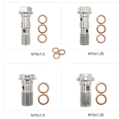 Other brake systems, steel hollow brake hose bolt