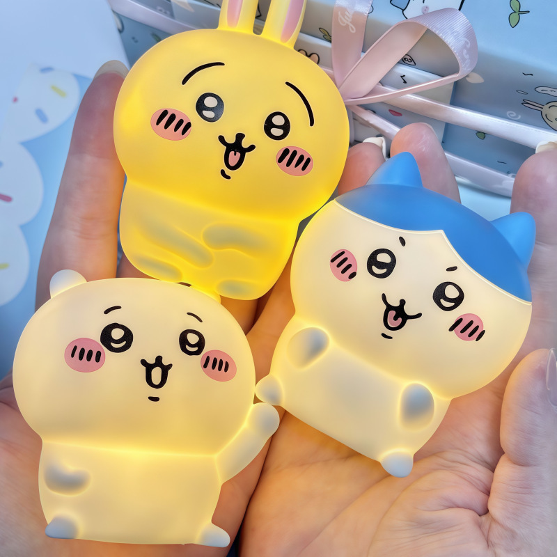 Cute Ji Yiwuachi Little Eight Night Light Girls Birthday Gift Creative Sleep Atmosphere Light Vinyl Doll Night Light Cute Ji Yiwuachi Little Eight Night Light Girls Birthday Gift Creative Sleep Atmosphere Light Vinyl Doll Night Light