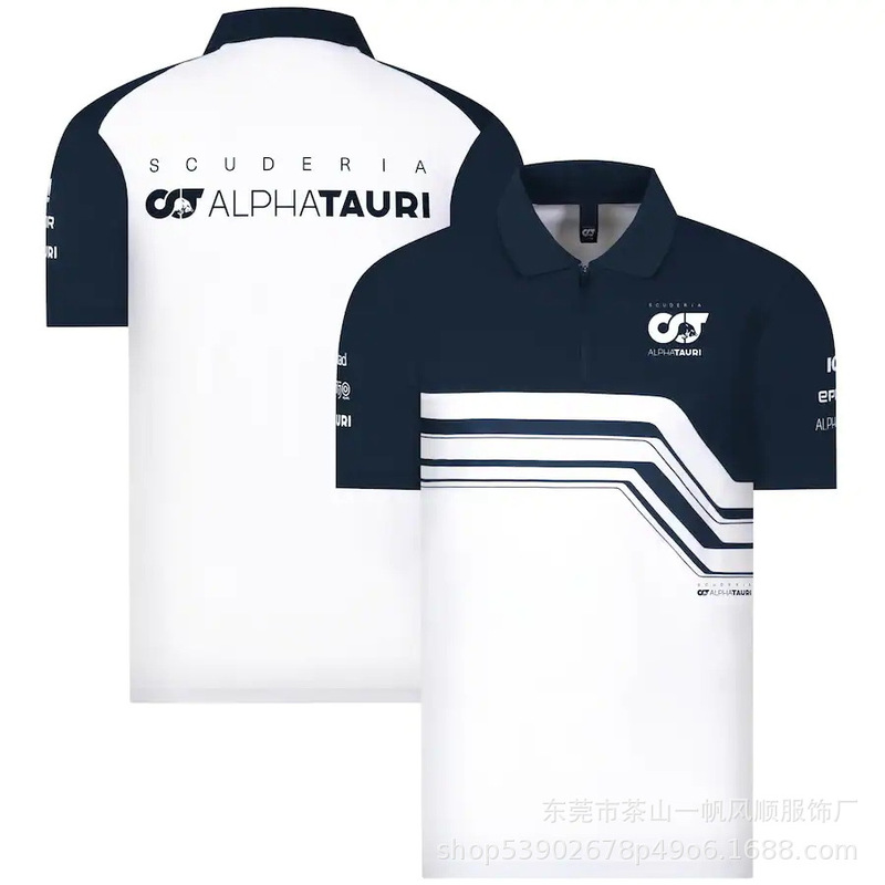 越野赛车服2025新款热销爆款短袖Polo衫百搭帅气欧美码宽松版|undefined
