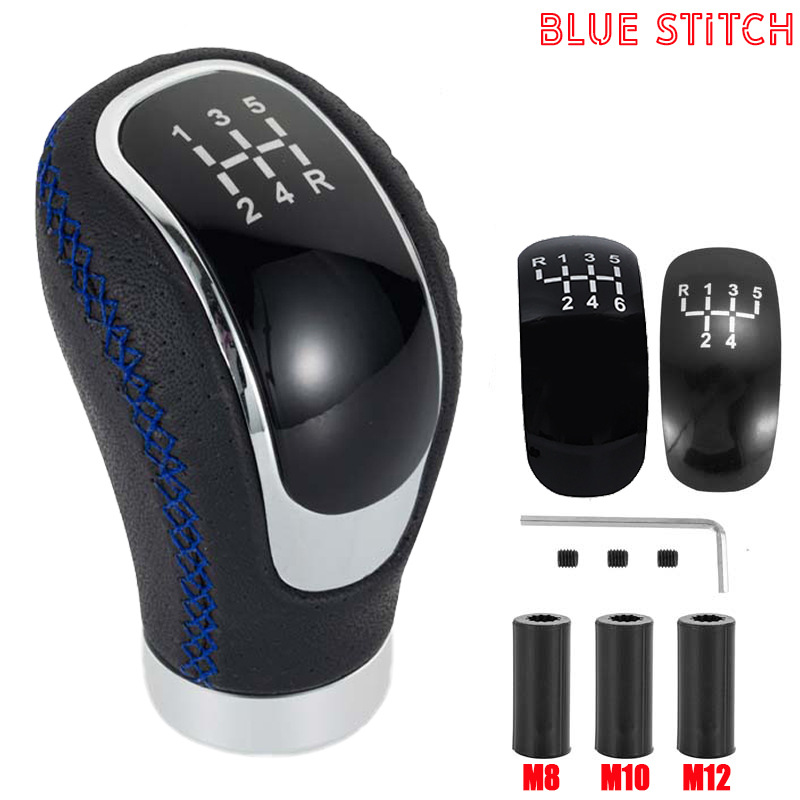 Línea roja, línea azul, línea negra, cambio de velocidad de automóvil transfronterizo, cambio de velocidad de automóvil, accesorios de bola de mano image 9