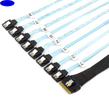 PCI-E Slimline SAS SFF-8654 8I�D8X SATAֱ�^������Ӳ�P�D�Q��