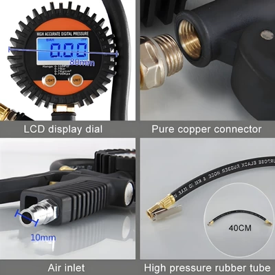 Air pressure gauge/tire pressure gauge Gauge Digital Tire Pressure