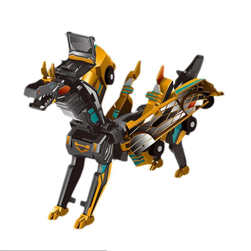 ドロップシッピングクロスボーダー本物のクリスタルフライングドラゴンカバオ車神ペガサスシルバーウィングドラゴン変身変形車組み合わせおもちゃ|undefined