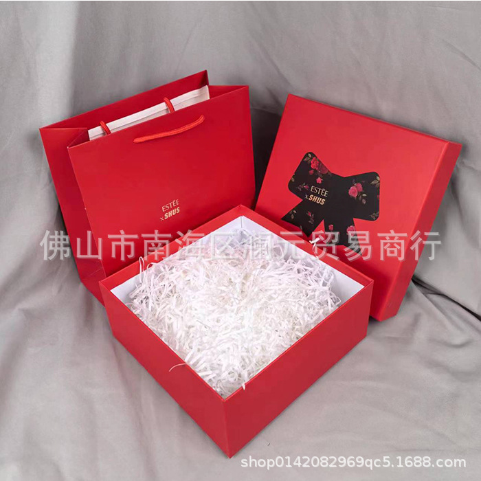 대형 레드 모델/박스 + 가방 크기: 24*24*10