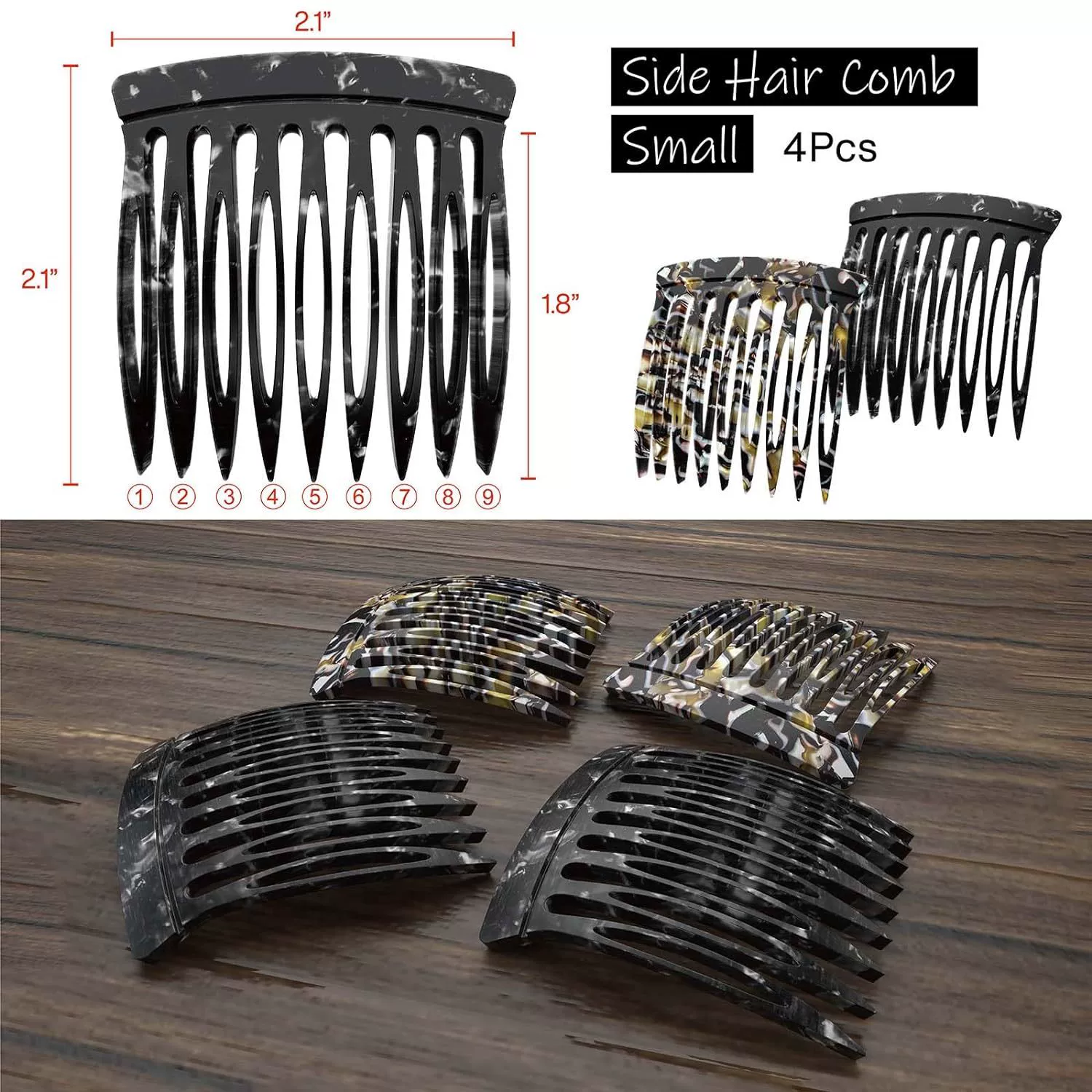 Амазонка расческа боковая расческа французская расческа для волос