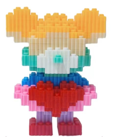 6145 컬러박스 포장 만화 핫모델 [사탕사랑 폭력곰]