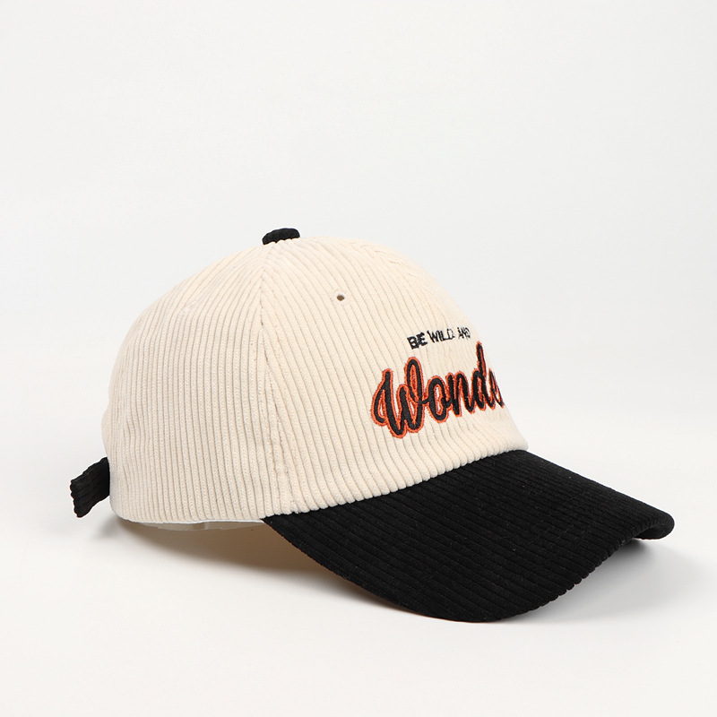 Femmes Style Classique Lettre Broderie Avant-toit Plat Casquette De Baseball display picture 5