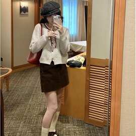 甜美风蝴蝶结长袖针织衫秋季2025新款休闲百搭减龄短款上衣女ins