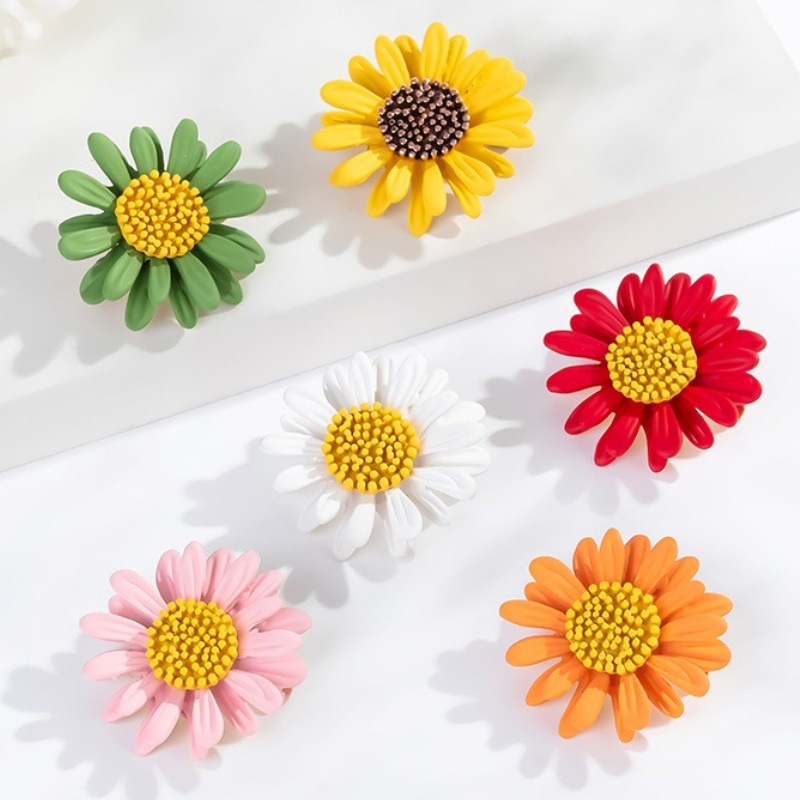 Sweet Flower Alloy Plating Women's Brooches display picture 4