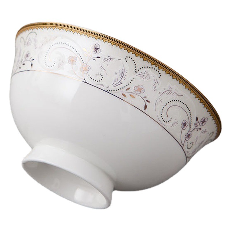 De alta gama Jingdezhen hogar tazón de arroz tazón de cerámica traje de comer tazón pequeño tazón rojo tazón vajilla japonesa al por mayor