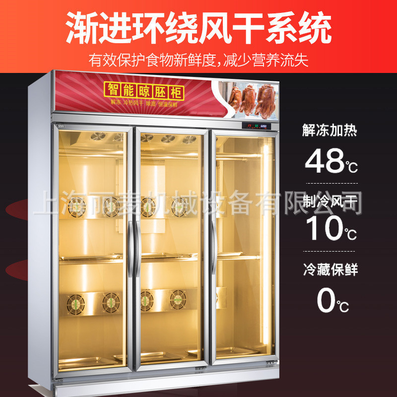 Beijing roast duck embryo drying cabinet pigeon barbecued pork constant temperature dehumidification thawing air drying cabinet air drying box duck drying cabinet air drying room