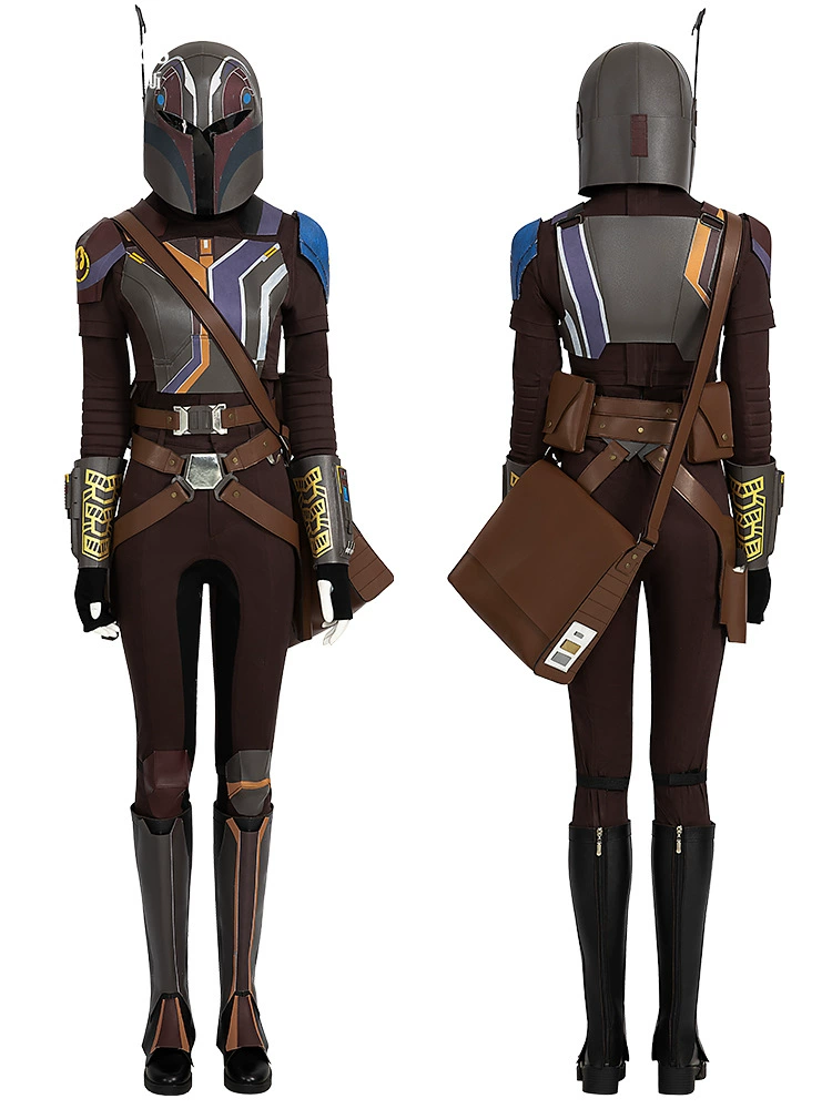 Дропшиппинг новое измерение костюм Асуки (Ahsoka) из американского сериала, костюм Сабине Врен, костюм косплей «Звездные войны»