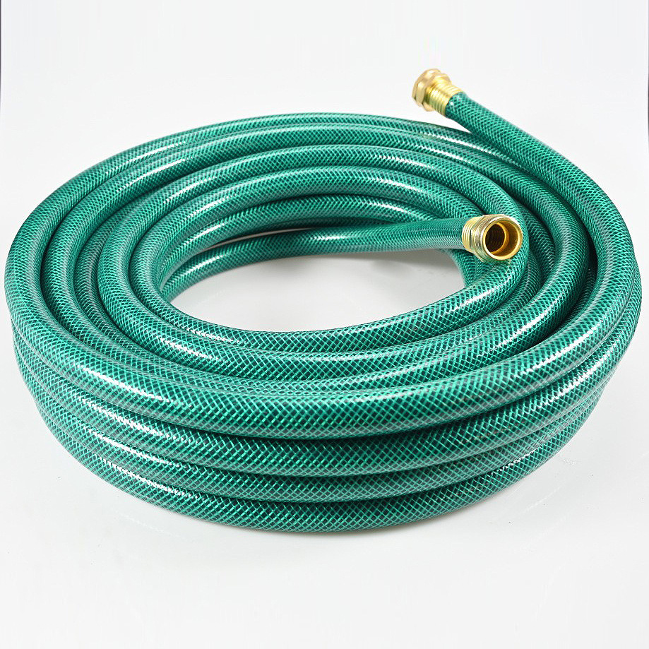 厂家批发5/8'PVC管花园浇菜施工农业洗车水管不易磨多用途软管15m