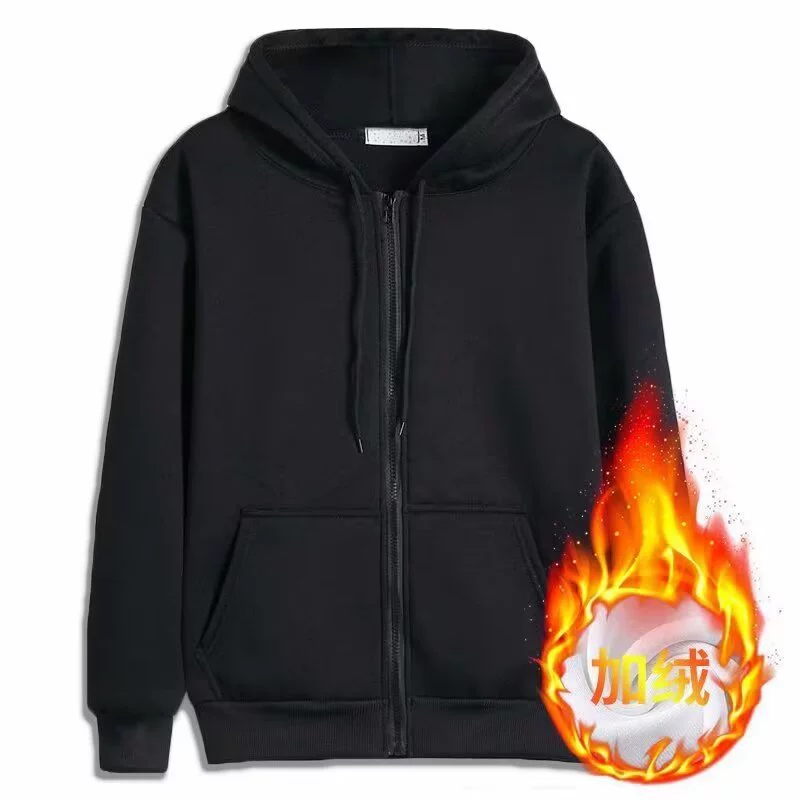 Ins Осенняя корейская версия плюшевого спортивного кардигана с капюшоном с капюшоном bf ленивый ветер свободные куртки молнии для мужчин и женщин