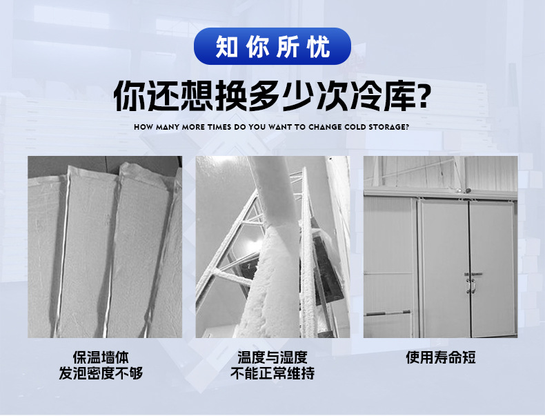 厂家定制全套冷库果蔬肉制品保鲜制冷设备大型冷冻冰冻水果食品速冻储存库详情2