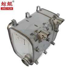 玉柴460天龙烧汽车消声器国六三元催化消声器国六天然气车消声器