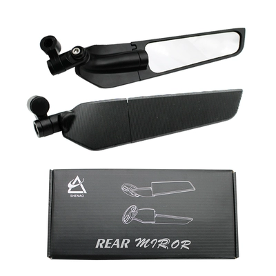Fixed wind wing electric vehicle rearview mirror is suitable for Mavericks f400 No. 9 motorcycle reflector universal modification accessories (Motorcycle rearview mirror) - a-pair-of-fixed-wing-rearview-mirrors-mavericks-full-series