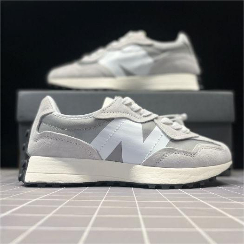 莆田靴ピュアオリジナル NB 327 アガムシューズ男性と女性のスポーツシューズ多用途白靴厚底カップルカジュアルシューズ|undefined