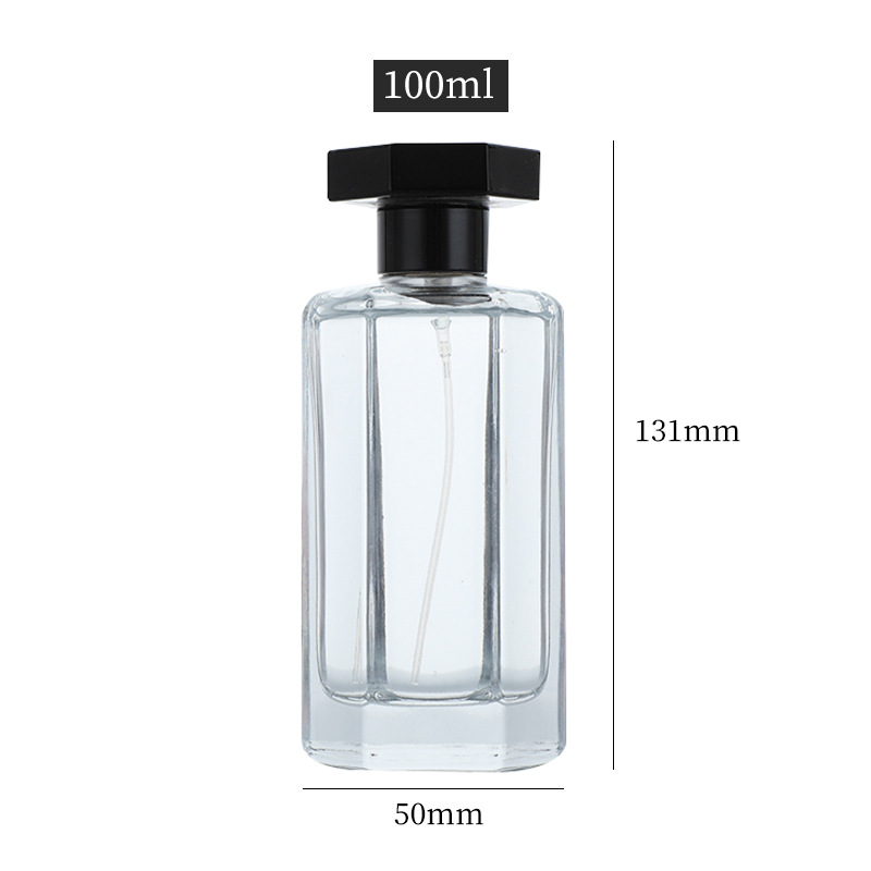 Perfume sub-botella 5ml portátil presionando botella de spray transparente de vidrio cosmético botella vacía al por mayor botella de spray de niebla fina