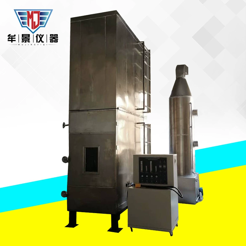 MU3244 тестер характеристик производства дыма проводов и кабелей, тестер тепловыделения