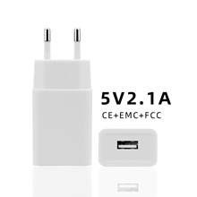 充电器头适用苹果usb充电器插头5v2a美规fcc欧规ce中米快充头批发