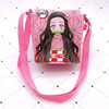 Cartoon trend one-shoulder bag, polyurethane handheld organizer bag, shoulder bag