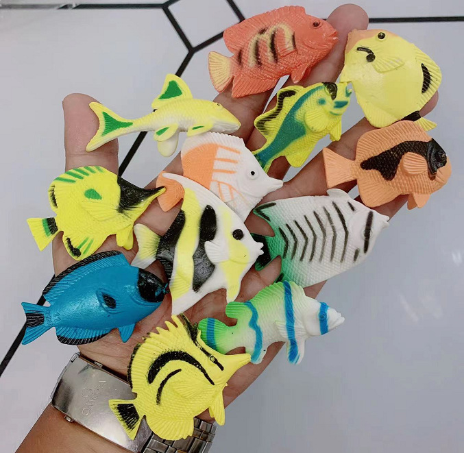 Ocean fish large size [12 styles per pack * about 6cm * single price]