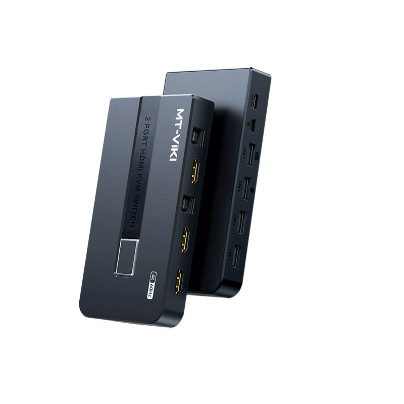 Устройство для печати USB и диспетчерский коммутатор маxtor MT-KH4SHDMIKVM 4 порта 2 в 1 вывод 4K60 многоточечный интерфейс