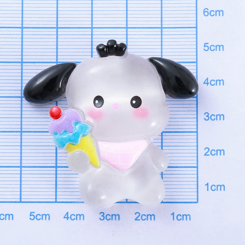 Big cartoon cream accessories, hair accessory, hair rope, footwear buckle, decorations