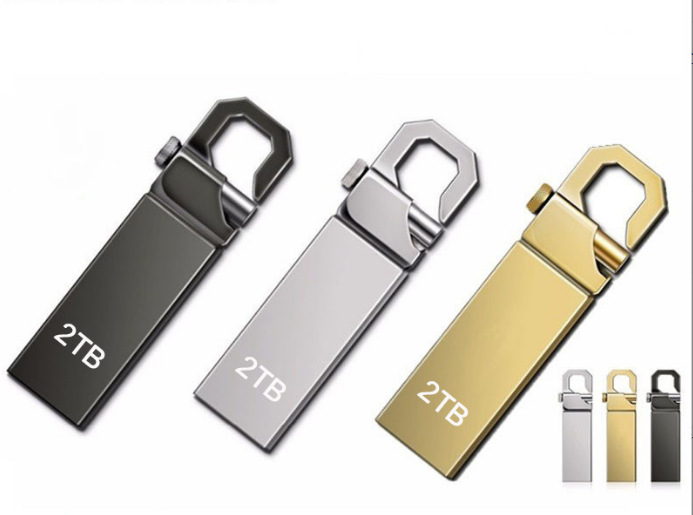 Disco TB U interfaz azul 1T hebilla de tigre disco U USB transfronterizo de alta velocidad gran capacidad v250 U disco 32G almacenamiento de alta velocidad