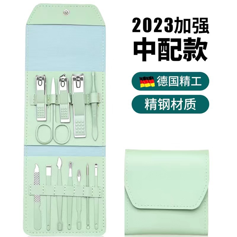 Kit Cortaúñas Acero Inoxidable - Incluye Herramientas Oídos