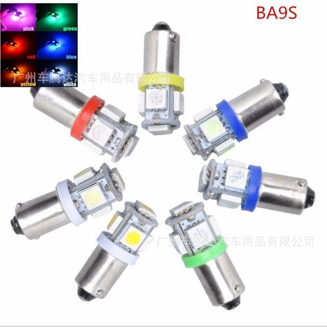 Автомобильный светодиодный светильник BA9S 5050 5SMD, супер яркий широкий свет, лампа для чтения, трансграничный хит продаж, светодиодный автомобильный светильник